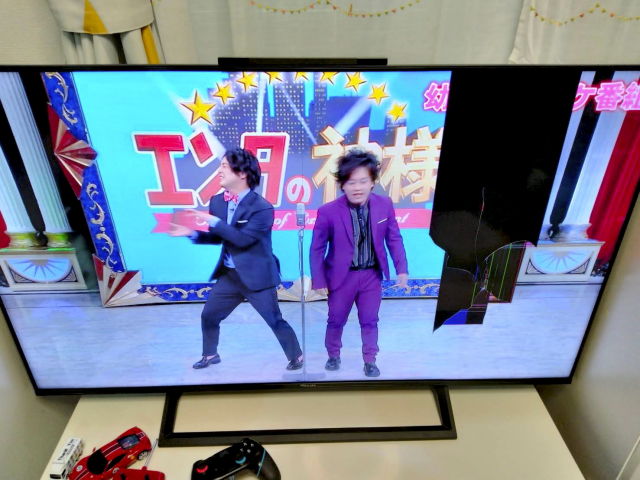 壊れた液晶テレビ - 液晶テレビ